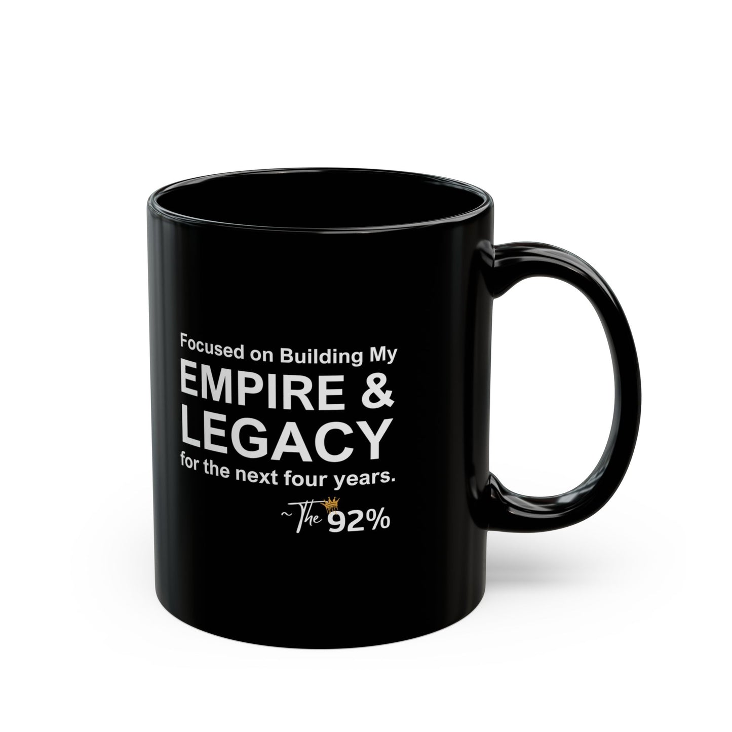 Focused on Building My Empire & Legacy Mug (11oz, 15oz)