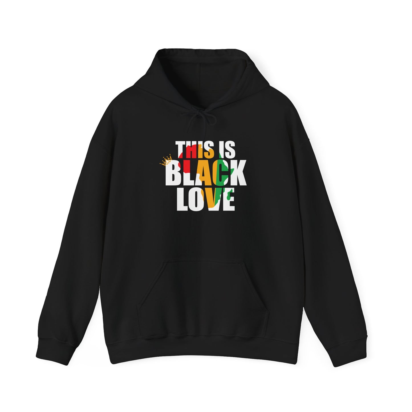 This is Black Love Adult Hoodie