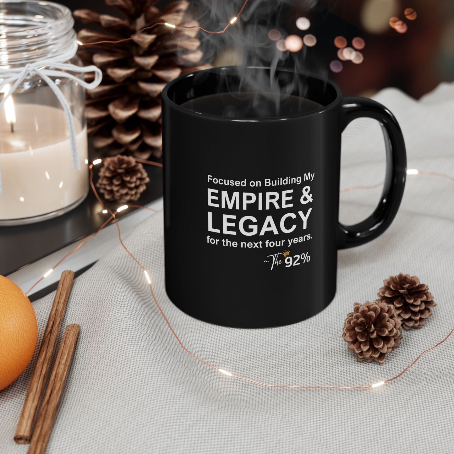 Focused on Building My Empire & Legacy Mug (11oz, 15oz)